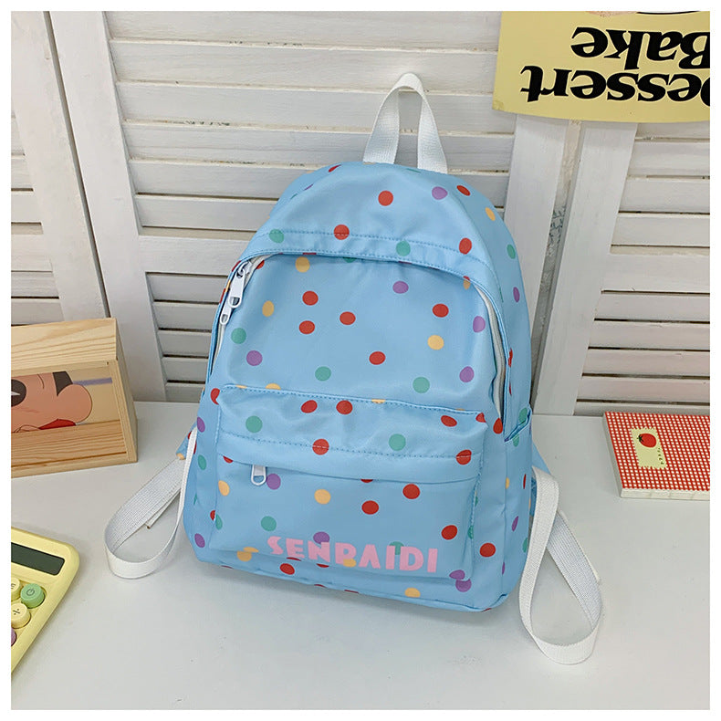 Playful Polka Dot Mini Backpack