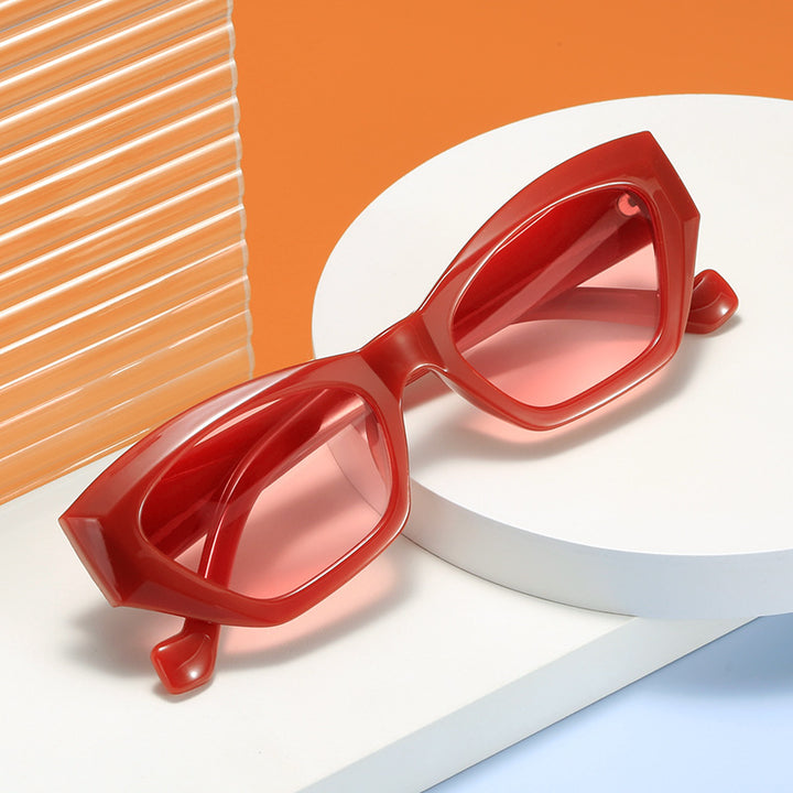 Ladies fashionable sunglasses in extravagant leopard pattern Stornfield