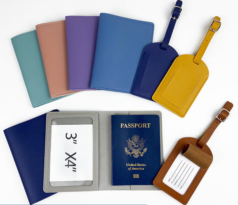 Stylish Passport and Luggage Tag Set Stornfield