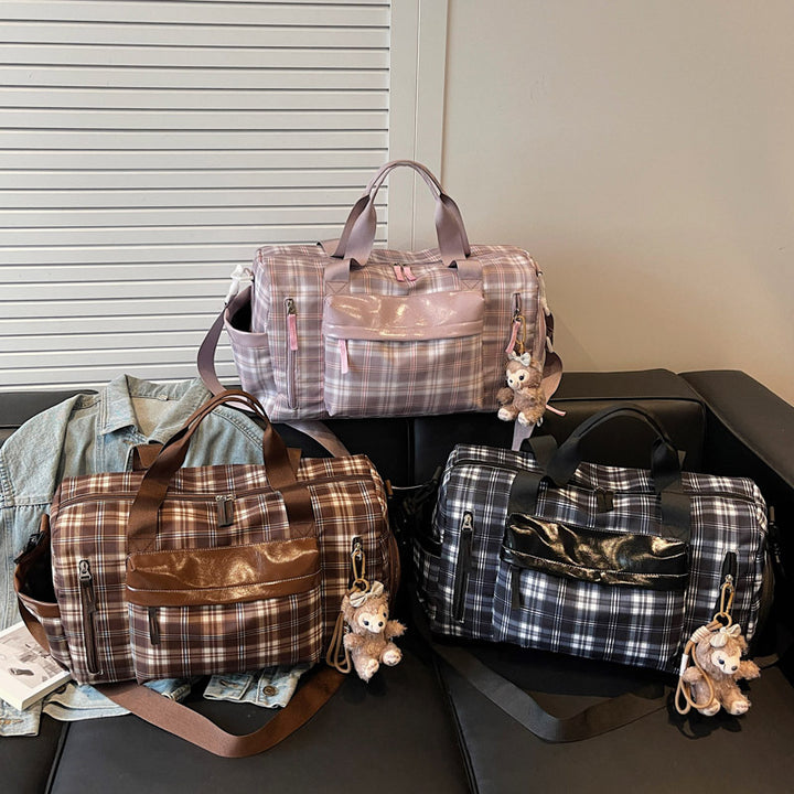 Chic Plaid Weekend Duffel Stornfield