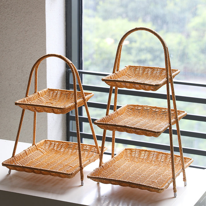 Handcrafted Woven Serving Basket Stornfield