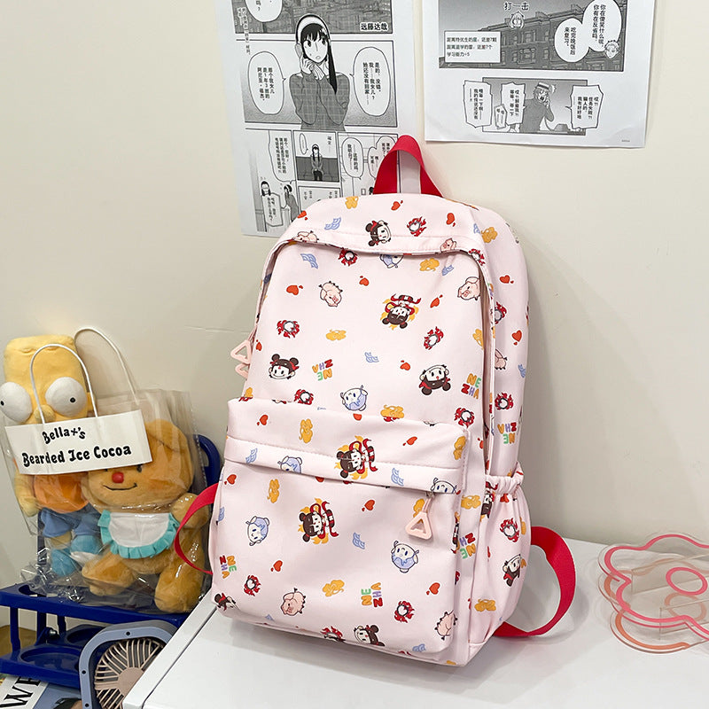 Playful Cartoon-Themed Adventure Backpack