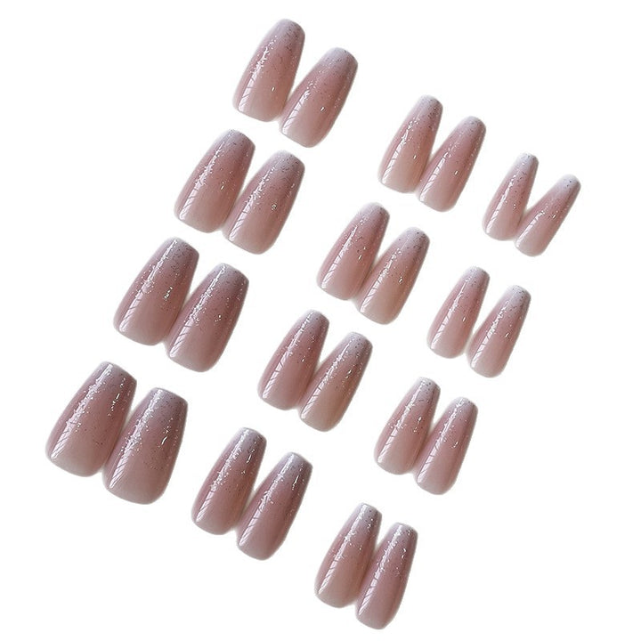 Glossy Gradient Tip Press-On Nails Stornfield