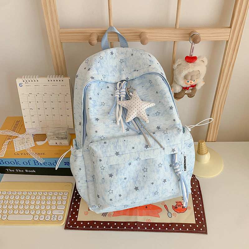 Star-Patterned Casual Backpack Stornfield 1791204705