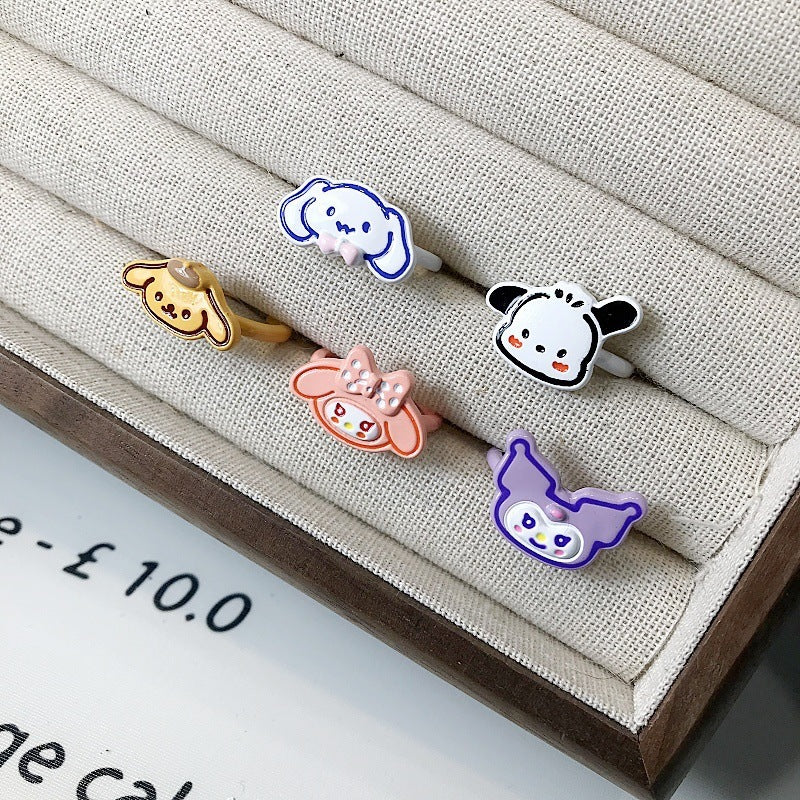 Playful ring with cheerful cartoon motif Stornfield