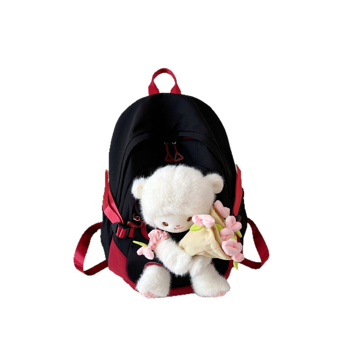 Backpack with Cute Plush Design and Practical Compartments Stornfield