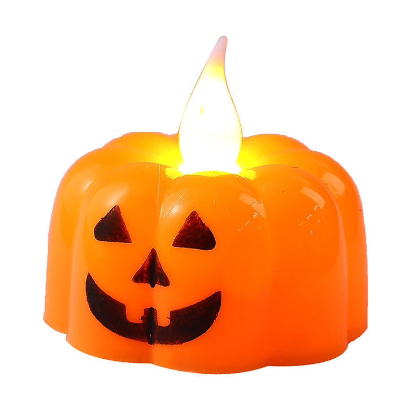 Creative tealight decoration in pumpkin design Stornfield