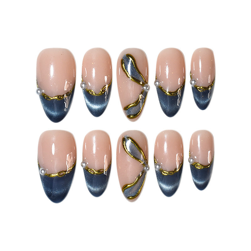 Elegant Press-On Nail Set Stornfield