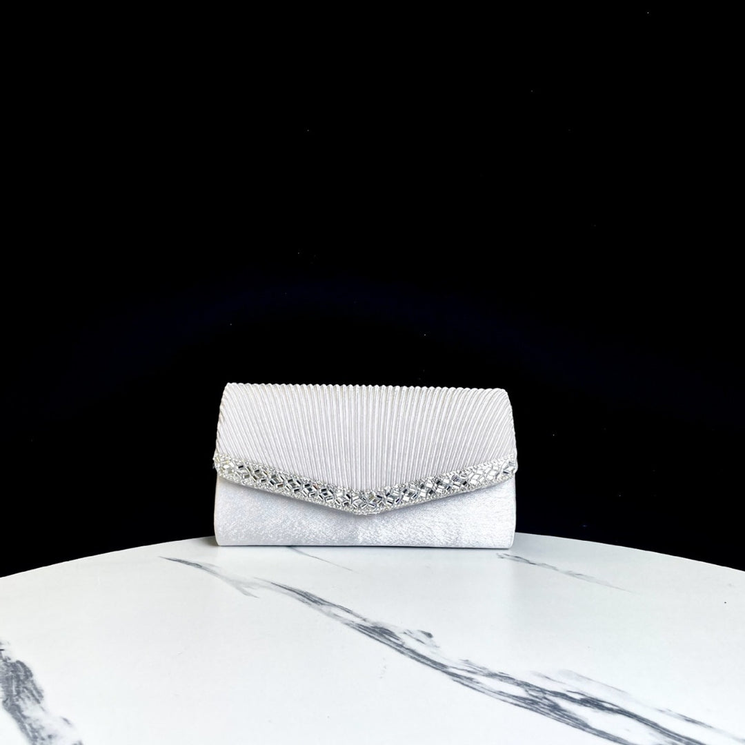 Pleated Evening Clutch