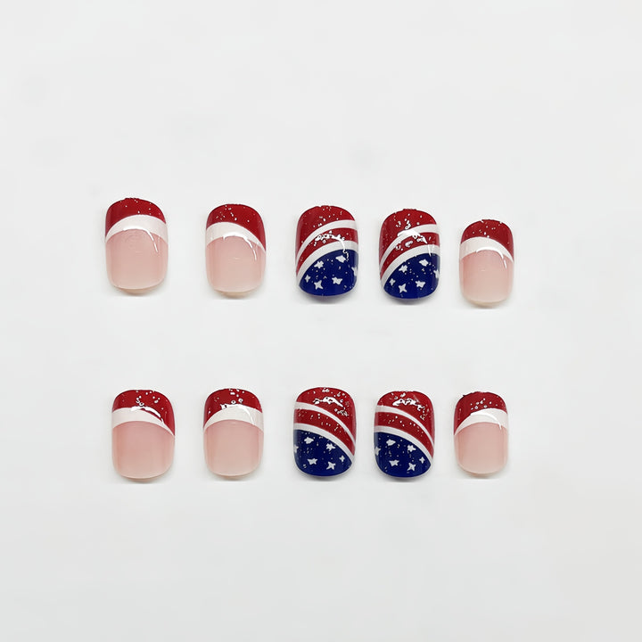 Themed Press-On Nail Art Stornfield
