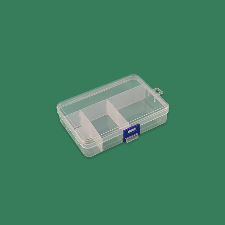 Multi-Compartment Transparent Storage Box Stornfield