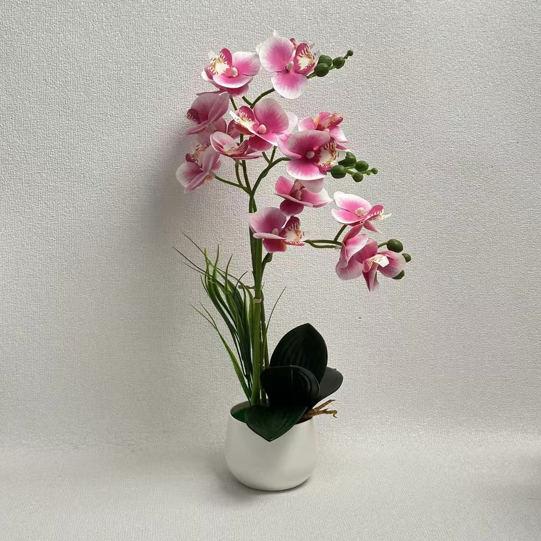 Exquisite Artificial Orchid Display