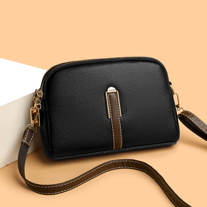 Elegant Textured Crossbody Bag