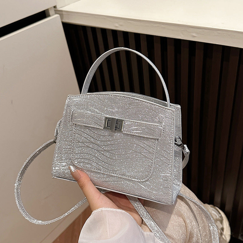 Elegant Structured Handheld Tote
