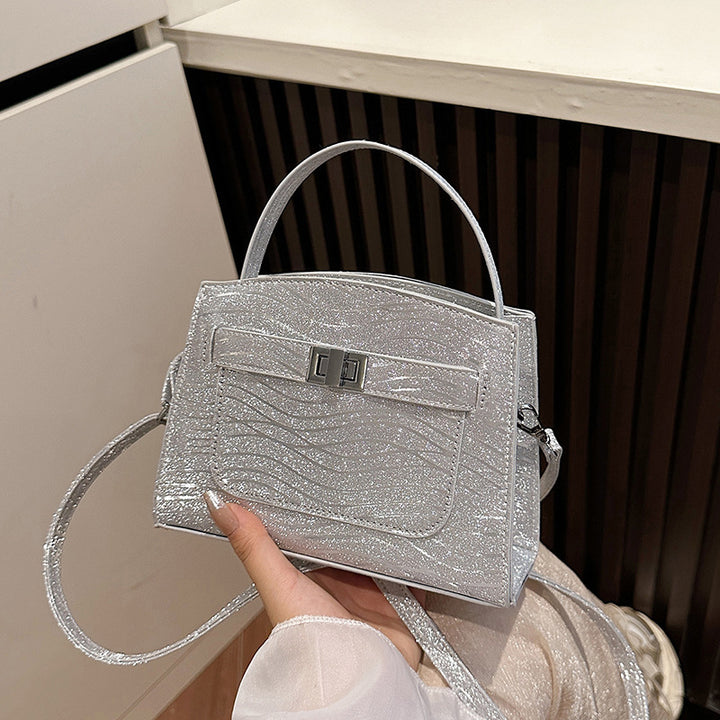 Elegant Structured Handheld Tote