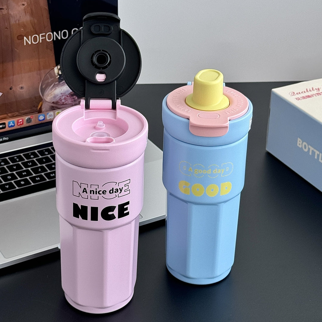 Ladies stylish coffee mug with spill-proof lid Stornfield