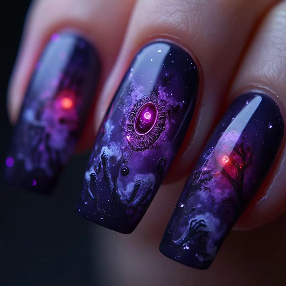 Creative and Mystical Nail Design Stornfield