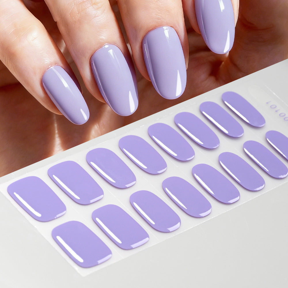 High-Gloss Gel Nail Wraps