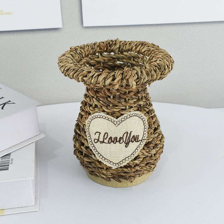 Handcrafted Natural Woven Storage Basket Stornfield