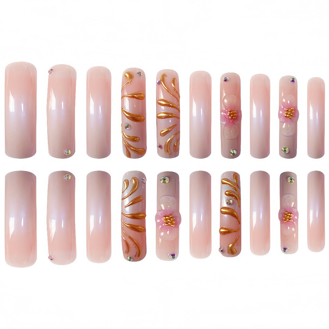 Artistic 3D Nail Art Extensions Stornfield