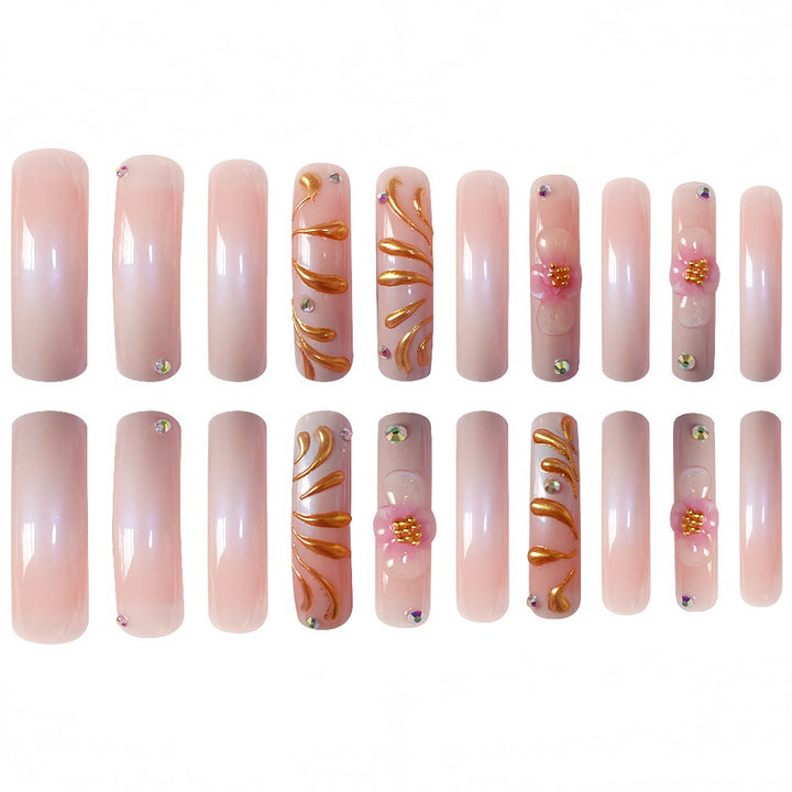 Artistic 3D Nail Art Extensions Stornfield