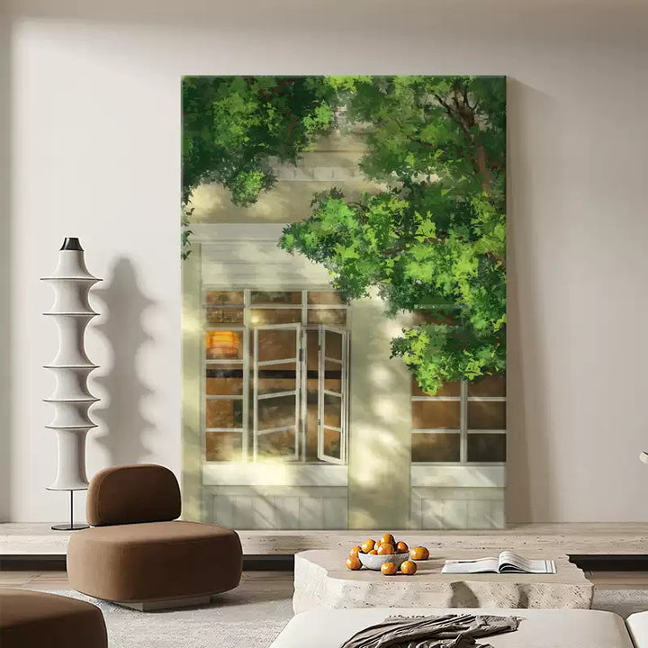 Botanical Theme Canvas Artwork