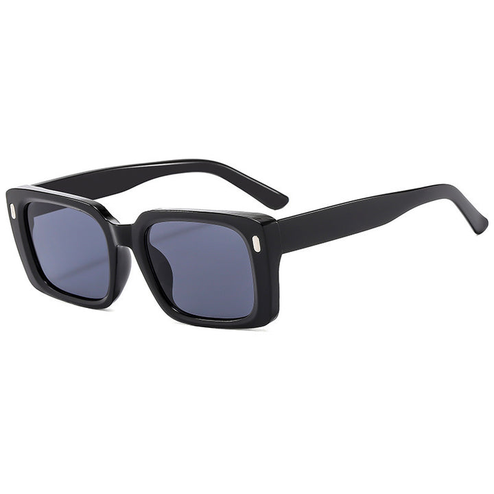 Women's Fashion Square Sunglasses with Matt Frame and UV Protection Stornfield