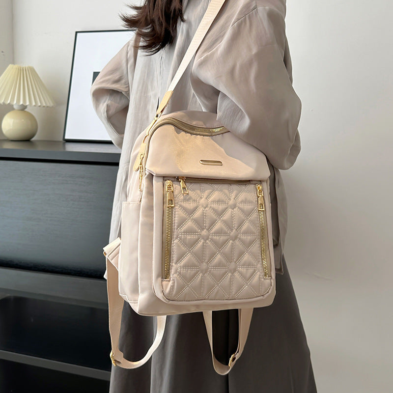 Multi-Purpose Quilted Backpack