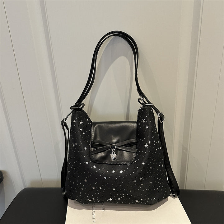 Stylish Star-Embellished Handbag