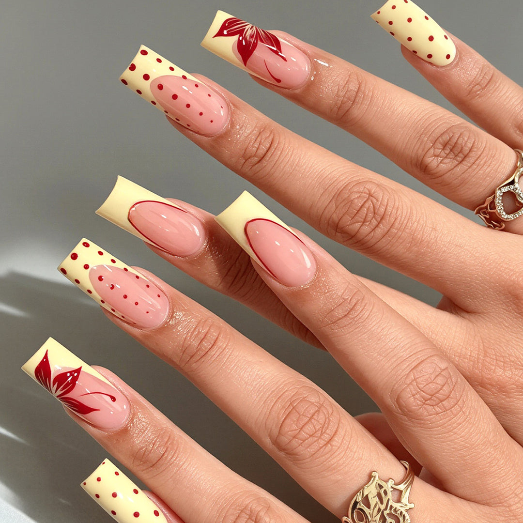 Artistic Press-On Nail Design Stornfield