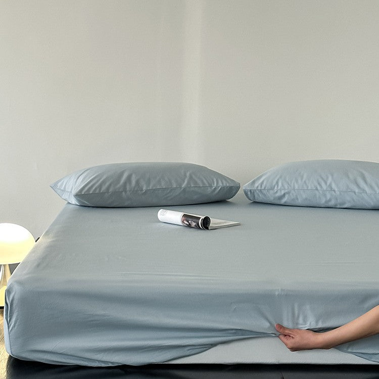 Cooling Bamboo-Blend Deep-Pocket Fitted Sheet and Pillowcase Set