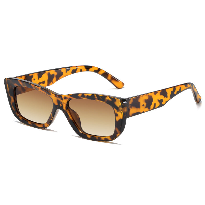 Ladies fashionable sunglasses with rectangular frame Stornfield