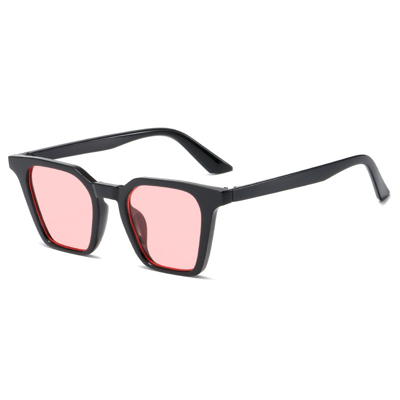 Women's square sunglasses with distinctive shield design and UV protection Stornfield