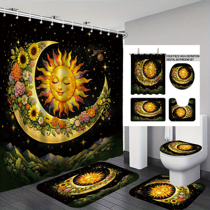 Digital Duck-Themed Bathroom Set Stornfield