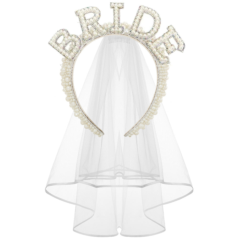 Women's Bridal Satin Ribbon with Sparkling Crystals Stornfield