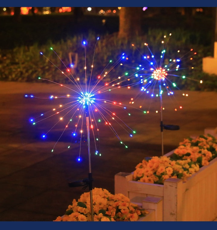 Starburst Solar Garden Stake LED Sparkler Sculpture Stornfield