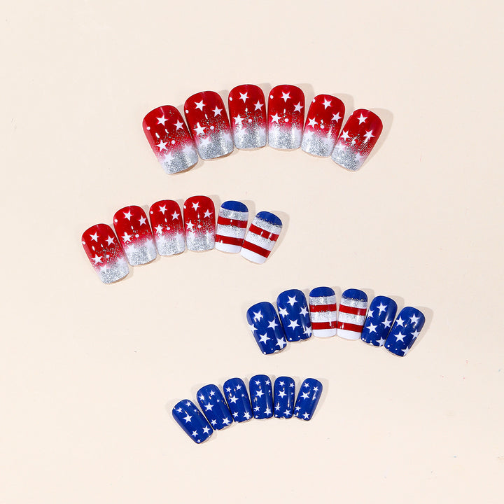 Patriotic Nail Art Decorations Stornfield