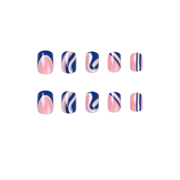 Creative Nail Art with Abstract Designs Stornfield
