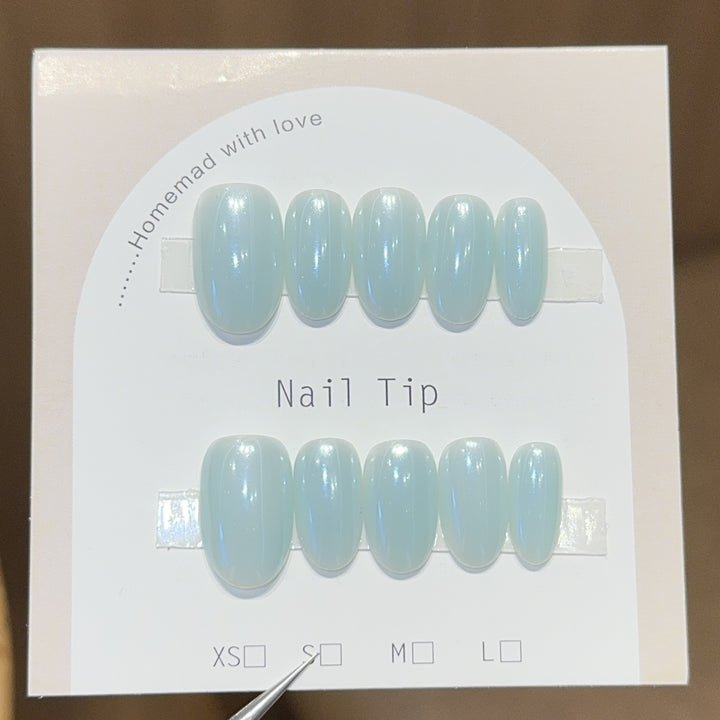 Artifical Nail Tips with Shimmering Effect Stornfield