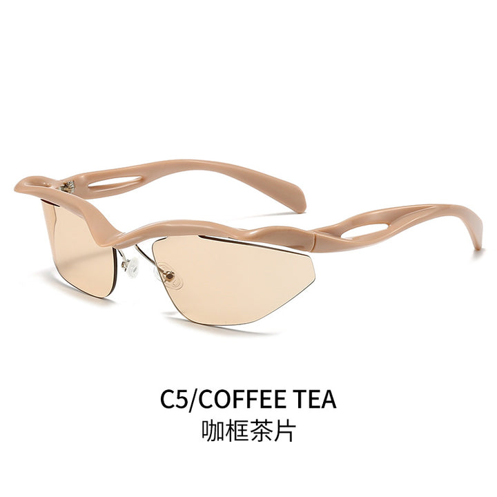 Women's sporty sunglasses with aerodynamic frame Stornfield 1780028486