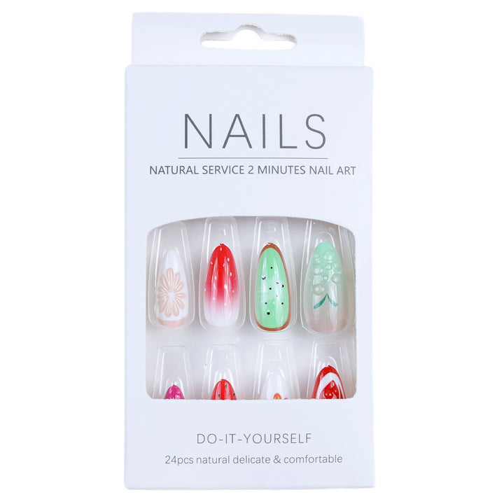 Creative art nails in fruit motif design Stornfield