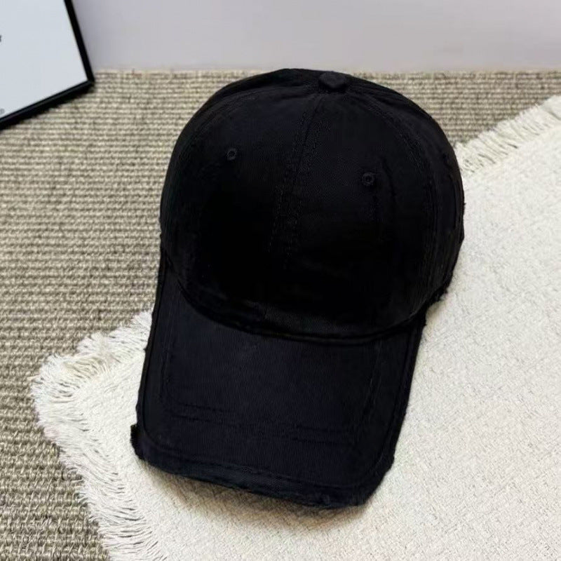 Women's Distressed Casual Twill Baseball Cap Stornfield