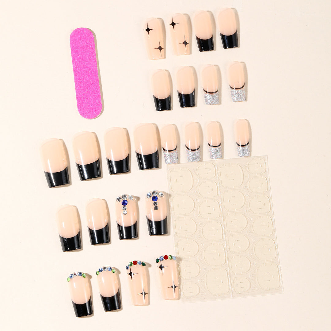 Glamorous Decorative Acrylic Nail Art Extensions Stornfield