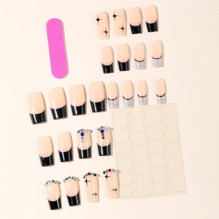 Glamorous Decorative Acrylic Nail Art Extensions Stornfield