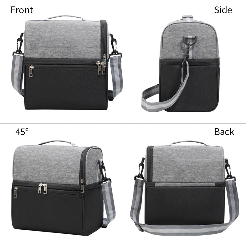 Insulated cooler bag with practical compartments Stornfield