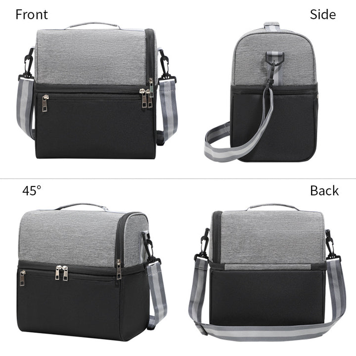 Insulated cooler bag with practical compartments Stornfield