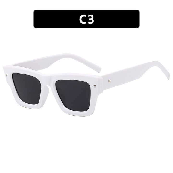 Ladies trendy sunglasses with square frame and UV protection Stornfield