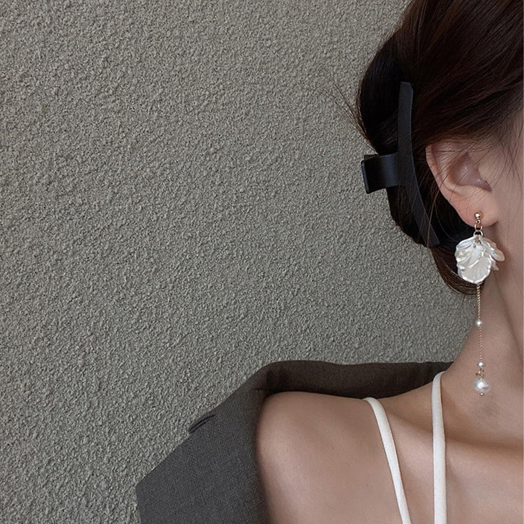 Floral Leaf Drop Earrings Stornfield