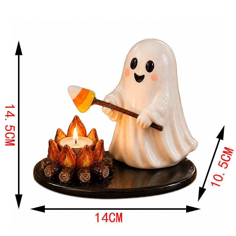 Whimsical Ghost Candle Holder Stornfield