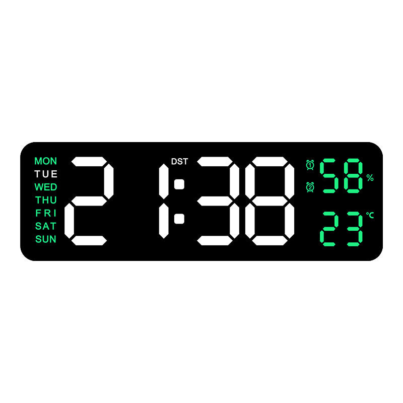 Digital Multifunctional Alarm Clock with Temperature and Hygrometer Display Stornfield